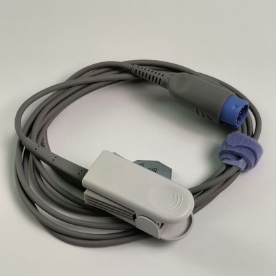 Clip à sept aiguilles intégré pour les doigts, sonde d'oxygène sanguin, capteur d'oxygène sanguin, adulte 2,5 M, réutilisable REF SH1