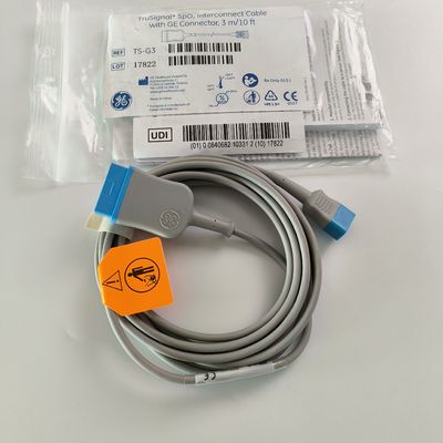 GE Original Datex-Ohmeda TruSignal SpO2 câble d'interconnexion 3m REF: TS-G3