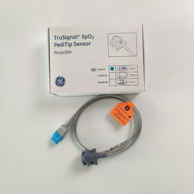 GE Datex-Ohmeda TruSignal SpO2 PediTip Sensor réutilisable REF: TS-SP-D