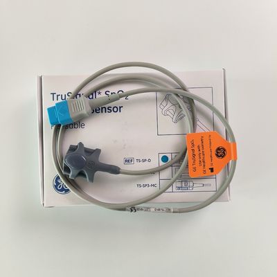 GE Datex-Ohmeda TruSignal SpO2 PediTip Sensor réutilisable REF: TS-SP-D
