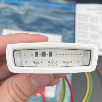 REF de l'appareil de capture à trois conducteurs européen standard avec connecteur d'oxygène sanguin ECG:989803171911