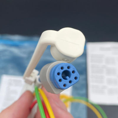 REF de l'appareil de capture à trois conducteurs européen standard avec connecteur d'oxygène sanguin ECG:989803171911