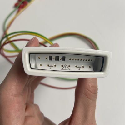 REF de l'appareil de capture à trois conducteurs européen standard avec connecteur d'oxygène sanguin ECG:989803171911