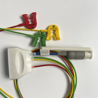 REF de l'appareil de capture à trois conducteurs européen standard avec connecteur d'oxygène sanguin ECG:989803171911