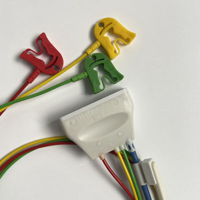 REF de l'appareil de capture à trois conducteurs européen standard avec connecteur d'oxygène sanguin ECG:989803171911