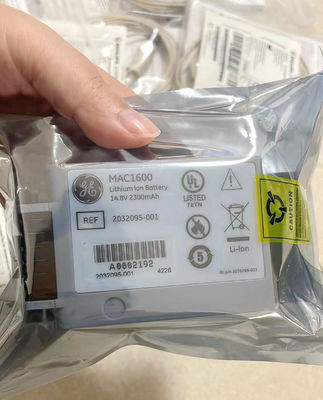 GE MAC1600 Batterie de la machine ECG 14,8V 2,3Ah 37Wh REF 2032095-001
