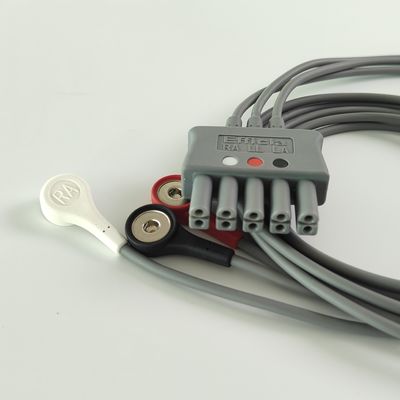 PHILIP Original CBL 3 Leadset, Snap, AAMI, REF de soins intensifs:989803160671
