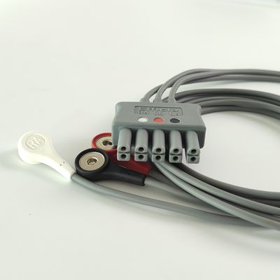 PHILIP Original CBL 3 Leadset, Snap, AAMI, REF de soins intensifs:989803160671