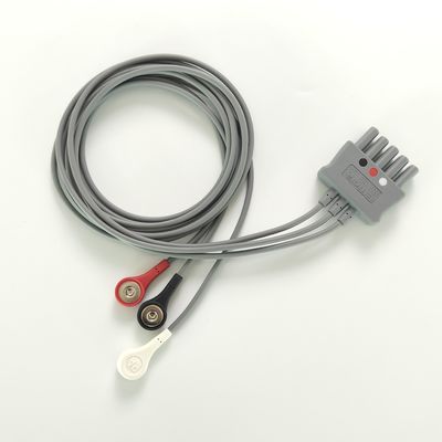 PHILIP Original CBL 3 Leadset, Snap, AAMI, REF de soins intensifs:989803160671
