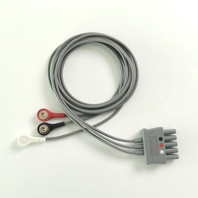 PHILIP Original CBL 3 Leadset, Snap, AAMI, REF de soins intensifs:989803160671