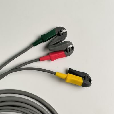 PHILIP Original Efficia Combined Cable/3-Leadset Grabber IEC. Fin de machine ronde à 12 broches, REF: 989803160741