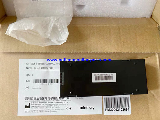 Moniteur de patient Mindray BeneVision T5 T8 N12 batterie au lithium neuve d'origine, LI23S002A PN115-018012-00 DC 11,1 V 4500 mAh