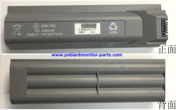 GE MAC3500 MAC5000 MAC5500 Batterie de la machine à électrocardiogramme PN 900770-001 18V,3500mAh