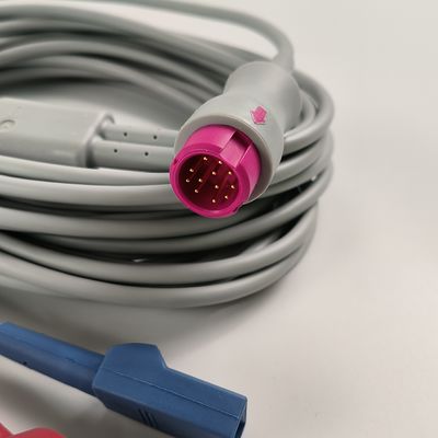 REF:IM2203 câble IBP,Mindray PICCO module 12Pin câble BIP Y