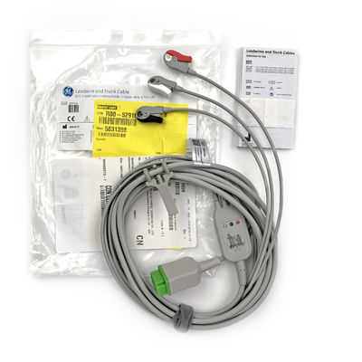 5831398 Cable de plomb et câble de tronc ECG 3 Cable de plomb indétachable,4.7M/15 FT