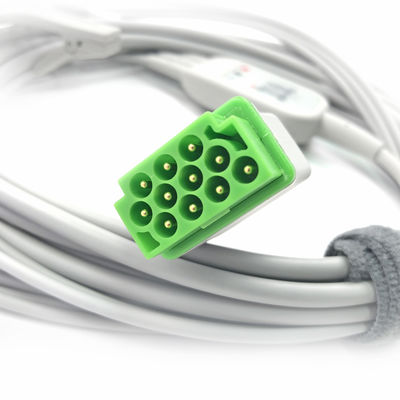 5831398 Cable de plomb et câble de tronc ECG 3 Cable de plomb indétachable,4.7M/15 FT