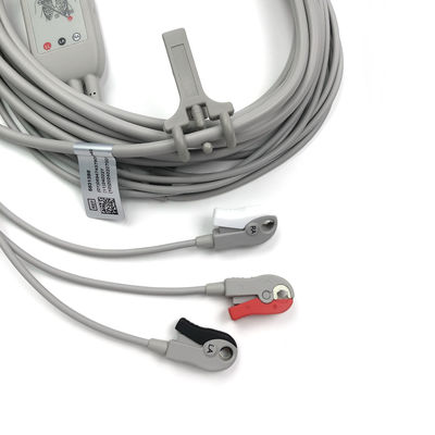 5831398 Cable de plomb et câble de tronc ECG 3 Cable de plomb indétachable,4.7M/15 FT