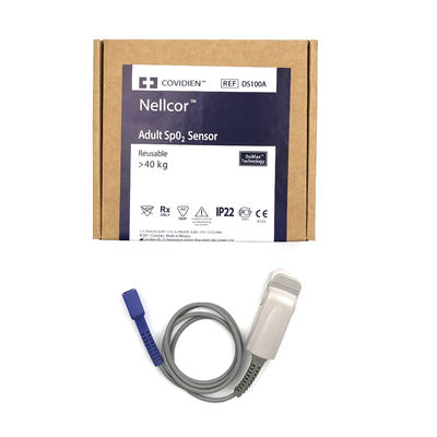 NELLOR REF DS100A Capteur SpO2 pour adultes réutilisable pour plus de 40 kg