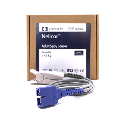 NELLOR REF DS100A Capteur SpO2 pour adultes réutilisable pour plus de 40 kg