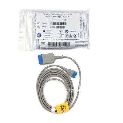 Cable d'interconnexion TS-G3 TruSignal SpO2 avec connecteur GE 3M/10FT