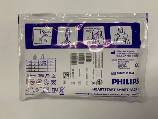 Plaque pôle électrique pour défibrillateur éternel Philip FR3.FRX.FR2.FR.XL.MRX réf : 989803139261