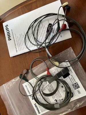 Câble ECG Holter PHILIP REF:989803157491 PN:350-0283-03