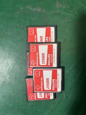Carte SD pour défibrillateur PHILIP M3535A/M3536A Réf. 989803146981 ; 256 Mo