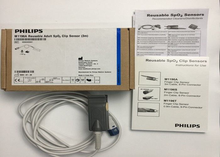 Phlip M1196A ECG pièces de rechange, capteur de pinceau 3M avec 8 connecteur PIN