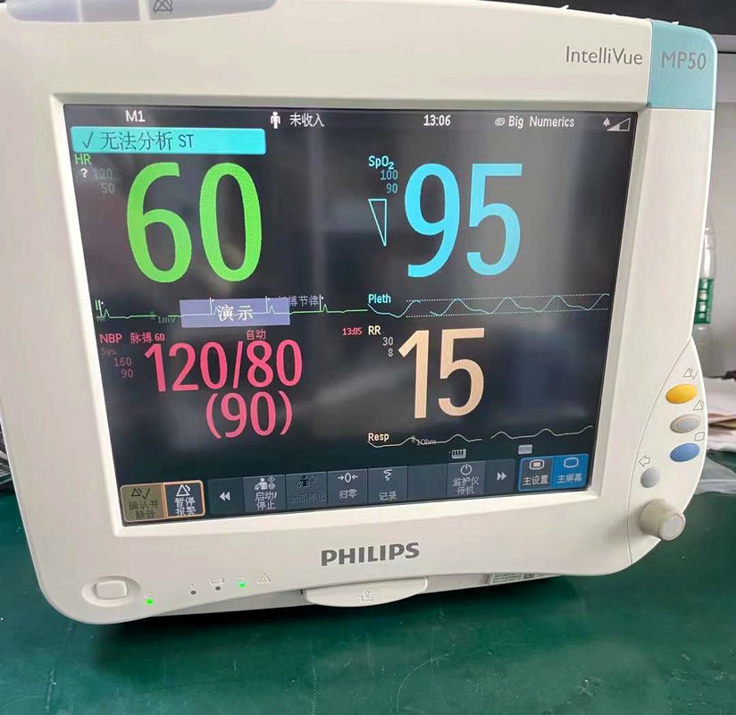 Philip IntelliVue MP40 MP50 Moniteur de patient Réparation carte mère Batterie affichage écran tactile clavier