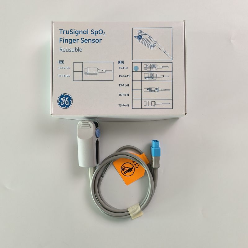 GE Datex-Ohmeda TruSignal SpO2 Capteur de doigt réutilisable REF: TS-F-D