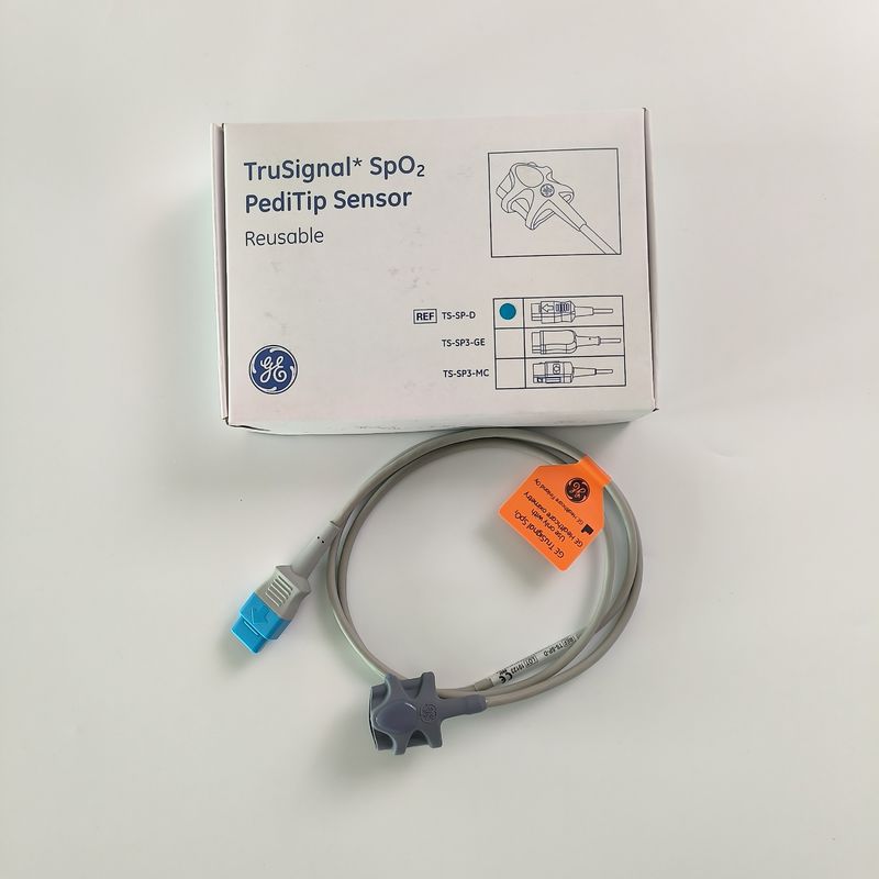 GE Datex-Ohmeda TruSignal SpO2 PediTip Sensor réutilisable REF: TS-SP-D