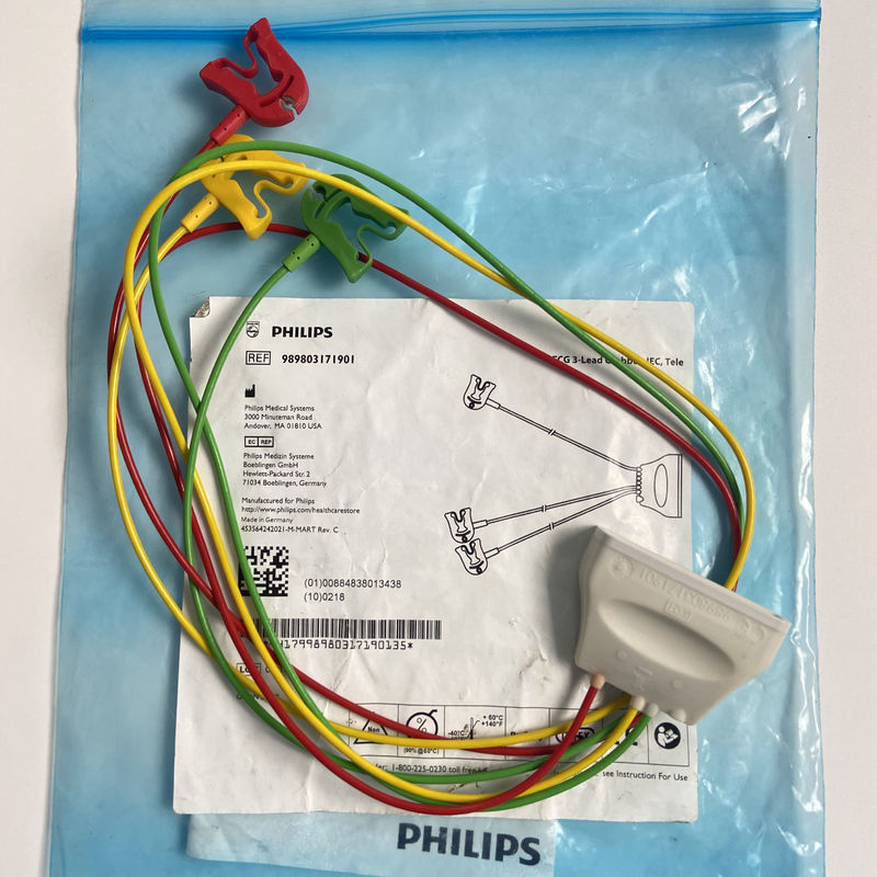 Télémétrie Clampe ECG à trois conducteurs