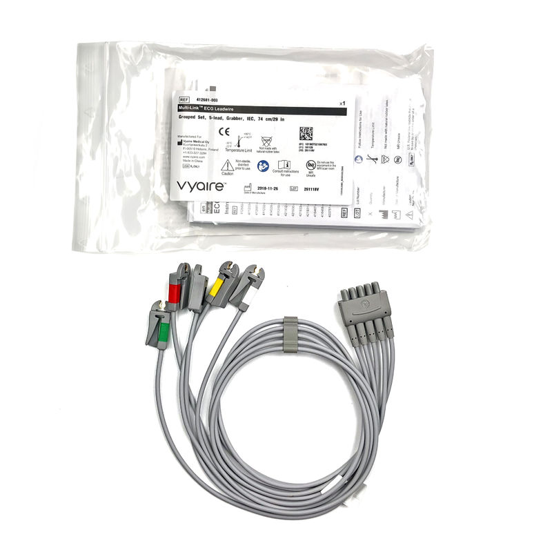 Le groupe de câbles de conduction de l'ECG multi-liens